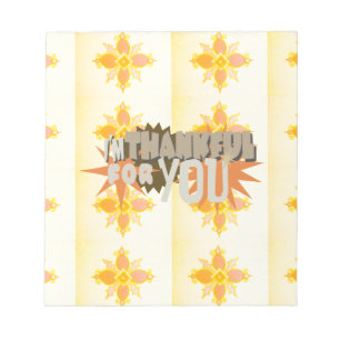 Bedankt voor je notitieblok