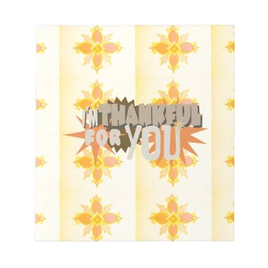 Bedankt voor je notitieblok (Voorkant)