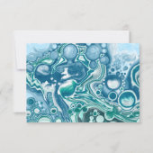 Bedankt voor je opmerking Blauwe Vloeiende Kunst (Voorkant)