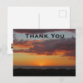 Bedankt voor je Oranje waardering voor de Pacific  Briefkaart (Voorkant / Achterkant)