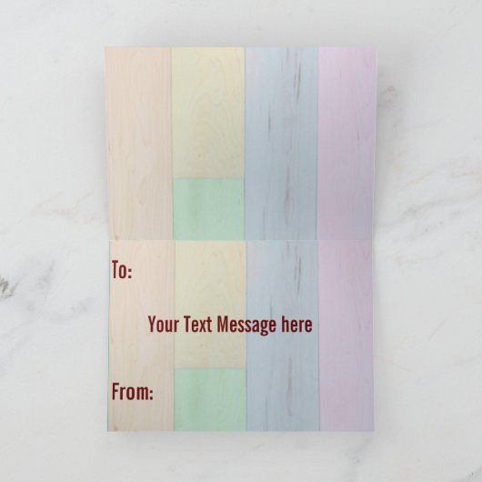 Bedankt voor je orchidee kaart (Binnen)