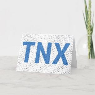 Bedankt voor je overschrijvingskaart feestdagen kaart