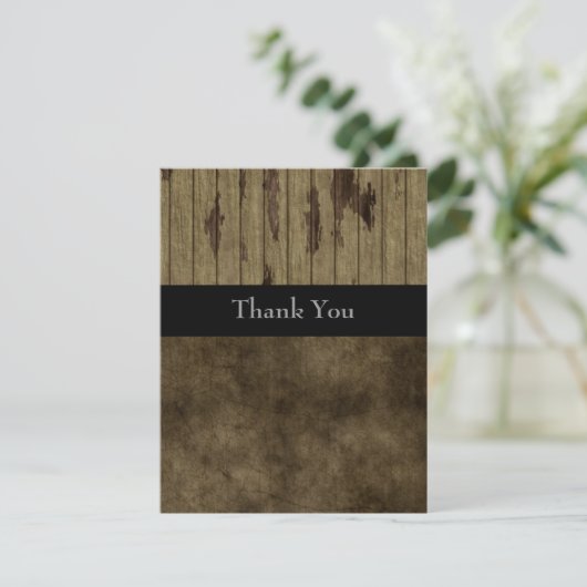 Bedankt voor je pensioen, bruiloft, verjaardag (Staand voorkant)