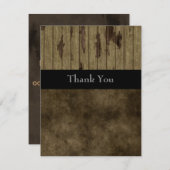 Bedankt voor je pensioen, bruiloft, verjaardag (Voorkant / Achterkant)