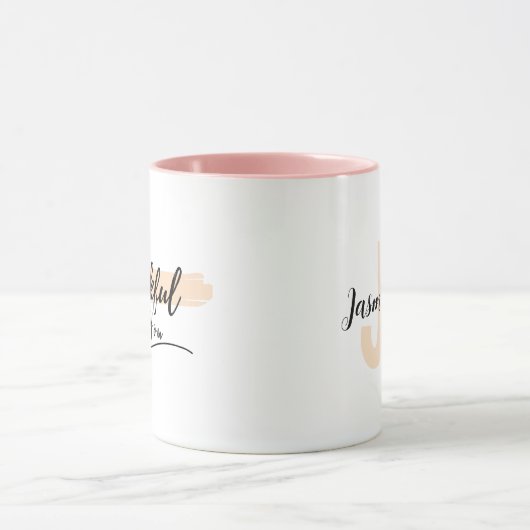 Bedankt voor je persoonlijke naam Mok (Midden)