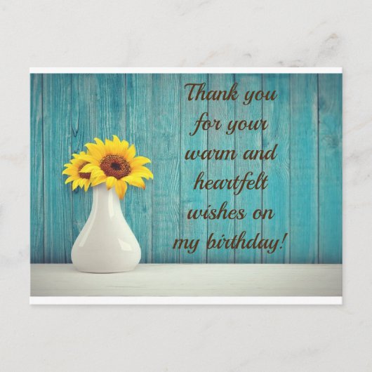 Bedankt voor je postkaart (Voorkant)