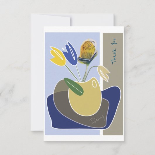 Bedankt voor je postkaarten RSVP kaartje (Voorkant)