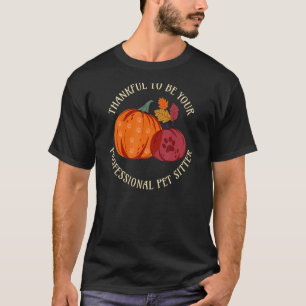 Bedankt voor je professionele dichter Pumpki T-shirt