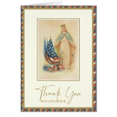 Bedankt voor je service Amerikaanse vlag (Voorkant)