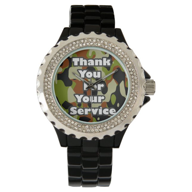 Bedankt voor je service dames horloge (Voorkant)