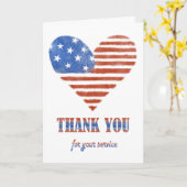 Bedankt voor je service kaart (Gele Bloem)