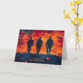 Bedankt voor je service kaart (Gele Bloem)