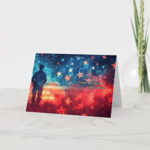 Bedankt voor je service kaart