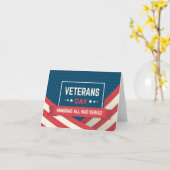 Bedankt voor je service kaart (Gele Bloem)