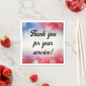 Bedankt voor je service servet (Insitu)