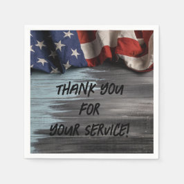 Bedankt voor je service servet