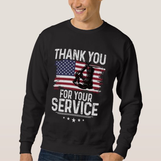 Bedankt voor je service Shirt laarzen (Voorkant)
