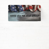 Bedankt voor je service spandoek (Insitu)