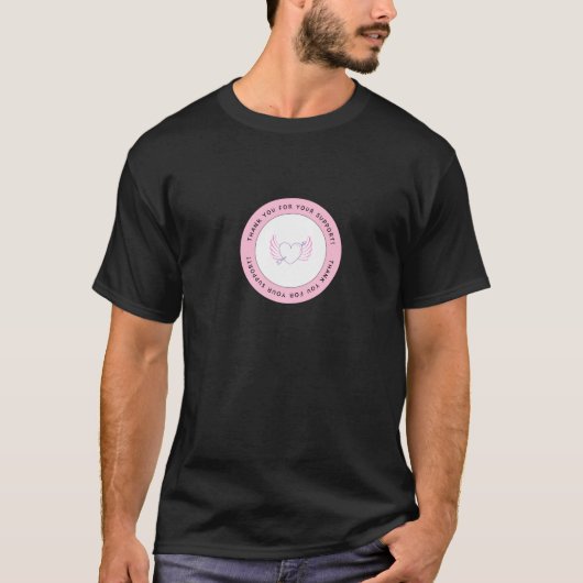 Bedankt voor je steun t-shirt (Voorkant)