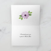 Bedankt voor je steunkaart met madeliefjes (Binnen)