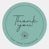 Bedankt voor je sticker (Voorkant)