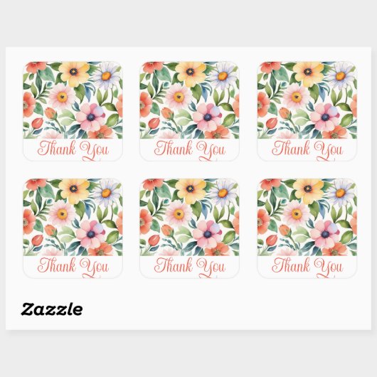 Bedankt voor je stickers (Vel)