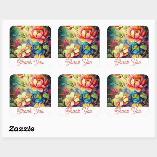 Bedankt voor je stickers (Vel)