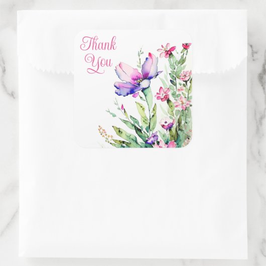 Bedankt voor je stickers (Tas)