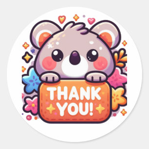 Bedankt voor je stickers