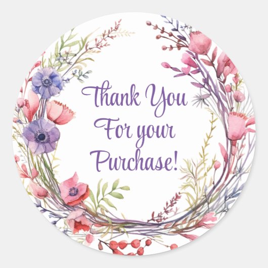 Bedankt voor je stickers (Voorkant)