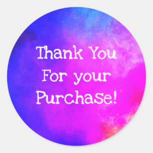 Bedankt voor je stickers