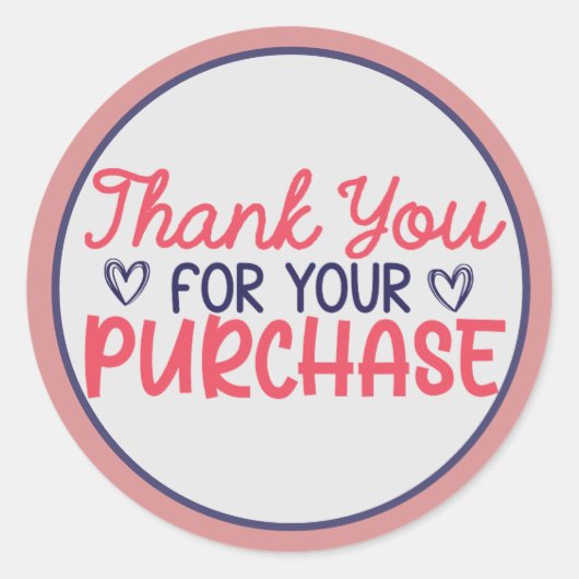 Bedankt voor je Stickers voor aankoop (Voorkant)