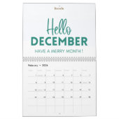 Bedankt voor je support & love agenda kalender (Feb 2026)