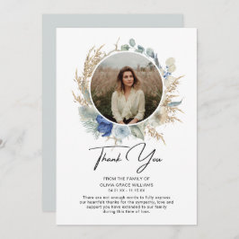 Bedankt voor je sympathie Foto Funeral Bereavement