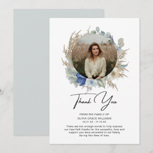 Bedankt voor je sympathie Foto Funeral Bereavement