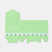 Bedankt voor je tentstijl bedankdoosjes (Uitgevouwen)