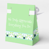 Bedankt voor je tentstijl bedankdoosjes (Achterkant)