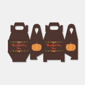 Bedankt voor je Thanksgiving Bedankdoosjes (Uitgevouwen)