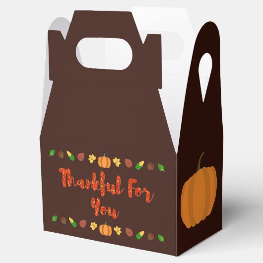 Bedankt voor je Thanksgiving Bedankdoosjes (Geopend)