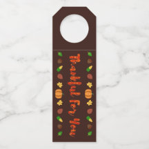 Bedankt voor je Thanksgiving