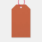 Bedankt voor je Thanksgiving Friendsgiving Cadeaulabel (Achterkant)