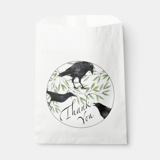 Bedankt voor je Tortelduifjes voor je tas Bedankzakje (Voorkant)