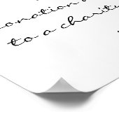 Bedankt voor je trouwbord | Floral | Bothandel Poster (Hoek)