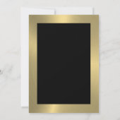 Bedankt voor je typografie, goud op zwarte achterg (Achterkant)