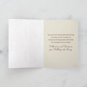 Bedankt voor je vader Birthday Kaart (Binnen)