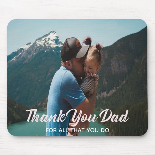 Bedankt voor je vader Muismat (Voorkant)