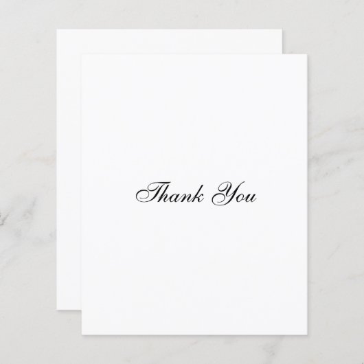 Bedankt voor je verjaardag (Voorkant / Achterkant)