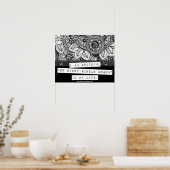 Bedankt voor je verlichting poster (Keuken)