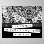 Bedankt voor je verlichting poster (Voorkant)