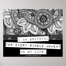 Bedankt voor je verlichting poster